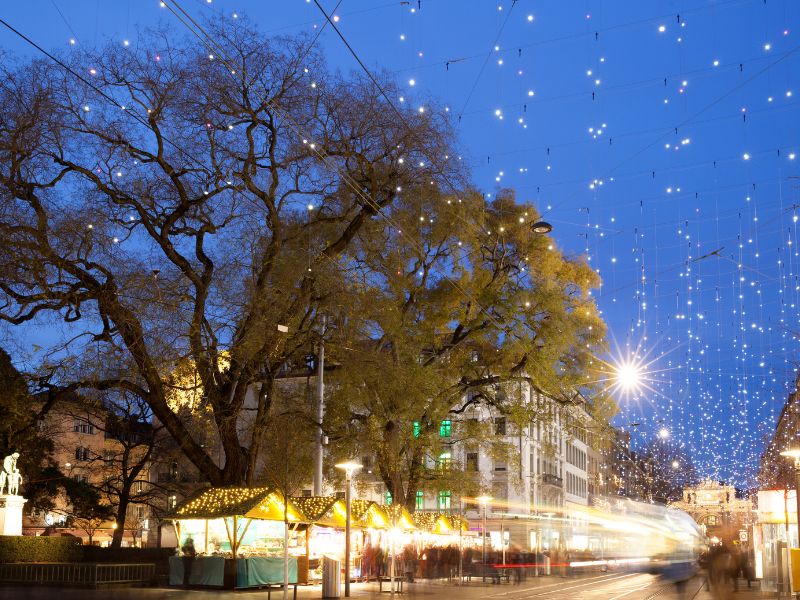Mercadillos de Navidad en Suiza